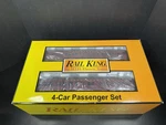 Mth Railking 30-69064 Pennsylvania Prr 60' Madison Passenger 4-CAR Set Nib. Fixed Price $265.50.