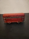 Marx Trains Vintage Pullman 6" Bogota Passenger Coach Red Free Shipping. Fixed Price $24.99.