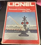 Lionel 6-2162 Gauge Automatic Crossing Gate & Signal Ln/box. Fixed Price $15.99.