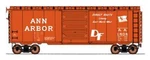 Intermountain Series 45428 Ho Scale 40' PS-1 Sd Bc Ann Arbor Direct Route. Fixed Price $38.66.