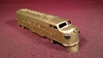 Ho Globe F7 Diesel Locomotive Shell - Gold 6/6 Steps. Fixed Price $8.95.