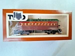 Tyco/mantua #523B:400 Ho 1890 Coach Passenger Car-santa Fe At&sf W/box Ec. Fixed Price $7.49.