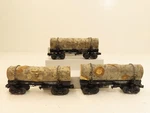 Lionel 6-29445 Elk River Skeleton Log Car 3 Pack Ln. Fixed Price $252.79.