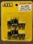 Scale American Line Azl 96003 Hood Truck With Crew Cab 2 -pack. Fixed Price $46.00.