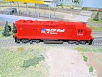Cp 7311 GP38-2 Athearn Non-powered,some Details/ Glazing, Rails, Dummy. Fixed Price $35.00.