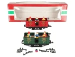 Lgb 31440 Scale Christmas 2-CAR Set With Figures Ln/box. Fixed Price $174.99.