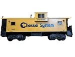 Lionel Chessie System Extended Version Caboose Gauge 6-19700. Fixed Price $50.00.