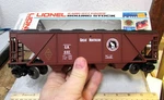 Gauge Lionel Model Train Railroad Great Northern Covered Hopper Car 6-6102. Fixed Price $29.99.