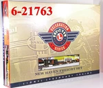 Lionel 6-21763 New Haven Nh Set W/4-FREIGHT & Caboose 1999 Nib. Fixed Price $190.00.