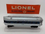 Lionel 2416 Vintage Scale Santa Fe Illuminated Blue Stripe Observation Car Ex. Fixed Price $37.49.