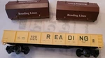 Lionel Reading Gondola W/ Coil Covers 24876 6-17405. Fixed Price $19.00.