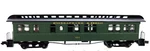 Roundhouse 88151 50' Overland C&o Business 501 Rapcplrs+mtlwhls (no Box). Fixed Price $49.95.