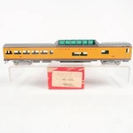 S. Soho & Co Painted Brass Union Pacific #9005 Dome Observation Car 0466. Fixed Price $99.99.