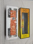 New Rail King Mth Big Mo Boxcar 30-7425 Nib O-27 Scale. Fixed Price $19.50.