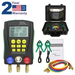 Refrigeration Digital Manifold Gauges Set Hvac Vacuum Pressure & Temp Tester Us. Fixed Price $139.00.