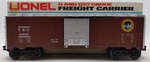 Lionel 6-9443 Gauge Florida East Coast Boxcar Ln/box. Fixed Price $12.79.