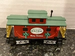 Lionel North Pole Central Lines Caboose Train Car For Ready-to-play 7-11975. Fixed Price $14.50.