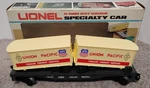 Lionel 6-9383 Union Pacific Famous American Railroad Piggyback Flat Car W/ Vans.. Fixed Price $27.99.