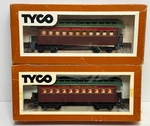 Tyco Ho Atsf Santa Fe 1890 Old-time Passenger Coach Cars 523B:400. Nice!. Fixed Price $24.99.