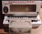 Yuengling Black & Tan Beer Streamliner Passenger Cars K-line 4598-2000 W/coa. Fixed Price $90.00.