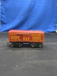 Marx 1935 Nyc U.s. Mail Car - 8 Wheel / Tab & Slot Cplrs Logo On End A2A. Fixed Price $65.00.