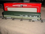 American Flyer 6-48934 S Gauge Northern Pacific Dining Car Nib. Fixed Price $59.95.
