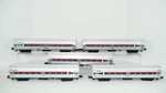 Williams O Scale Amtrak 60' Amfleet 5-CAR Passenger Set Item AF602 New C1. Fixed Price $225.00.
