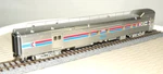 Walthers Ho 920-13341 85' Budd Baggage Dorm Transition Car Amtrak Ph W/lights. Fixed Price $150.00.