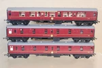 Triang Hornby R339 R422 Rake Of Br Maroon MK1 Sleeping & Composite Coach. Fixed Price $78.24.
