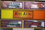 Railking By Mth Nyc Hudson Freight Set Gauge 1:48 Scale New Box Tested. Fixed Price $350.00.