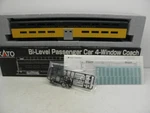 Kato Bi- Level Passenger Car 4 Window Coach #35-6032 C&nw Ho Scale Lot #1. Fixed Price $100.00.