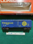 Lionel #6-9777 Virginian Box Car. Fixed Price $21.00.