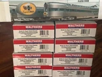 Santa Fe "super Chief" Full Plated 8 Car Set -streamline Ho Scale New Oop. Fixed Price $2199.95.