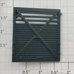 Lionel 16121-20 Chicago Northwestern Right Hand Green Stock Car Door (50). Fixed Price $50.00.
