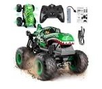 Bezgar Rc Monster Truck Dinosaur 1:20 Stunt Car Lights Music New Nib Green Toy. Fixed Price $29.00.