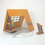 Playmobil Summer Camping Lodge 9152 Building & Zip Line Parts Incomplete Rare. Fixed Price $20.57.