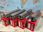 Williams Amtrak Aluminum Luxury Liners Passenger Car Set O Gauge. Fixed Price $379.95.