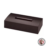 New Kokusai Kako Melina Tissue Box W26.6 D13.9 H6.6CM Brown Monochrome M806. Fixed Price $37.92.