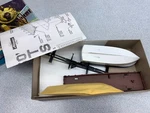 Very Rare! Athearn Ho 1353, 40' Flat Car With Blue Speed Boat Kit, Gm&o 75003. Fixed Price $72.00.