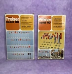 Preiser 18225 And 18203 Ho Scale Assortment Of Flags Traffic Signs. Fixed Price $27.99.
