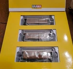 Brawa Ho 45633 Passenger Car Set (pesonenwagen) Cu, Cdu Bb Ep. Ii. Fixed Price $190.00.