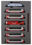 Kato Gauge Alps Glacier Express Unesco Paint Color 7-CAR Set 10-1219 Model Ra. Fixed Price $389.39.