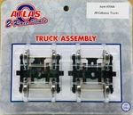 Atlas 1 Pair Scale 2 Rail Roller Bearing Caboose Trucks #7068 Factory New. Fixed Price $31.50.