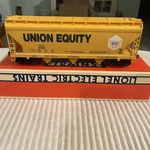 Lionel Limited Production 19963- Ttos 1992 Union Equity Hopper New-. Fixed Price $17.10.