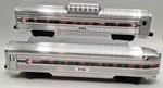 Lionel 6-19106 & 6-19103 Gauge Amtrak Aluminum Observation Dome Passenge Car. Fixed Price $145.00.