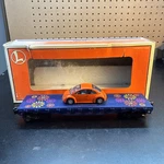 Lionel # 6-19444 Flat Car With Volkswagon Bug. Fixed Price $29.00.