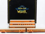 Gauge 3-RAIL Weaver G1231-L Milw Hiawatha Smooth-side Passenger 5-CAR Set. Fixed Price $526.95.