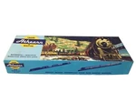 California Zephyr Pony Car Vistadome Kit #5885 With Silver Nos Athearn Ho. Fixed Price $75.00.