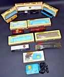 Bachmann Ho Train Locomotive & Tender 2126, (5) Cars, Power Pack Curved Track. Fixed Price $171.50.