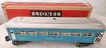 Lionel 027 Pullman Blue And Silver Observation Passenger Car #2431 Vintage W/box. Fixed Price $75.00.